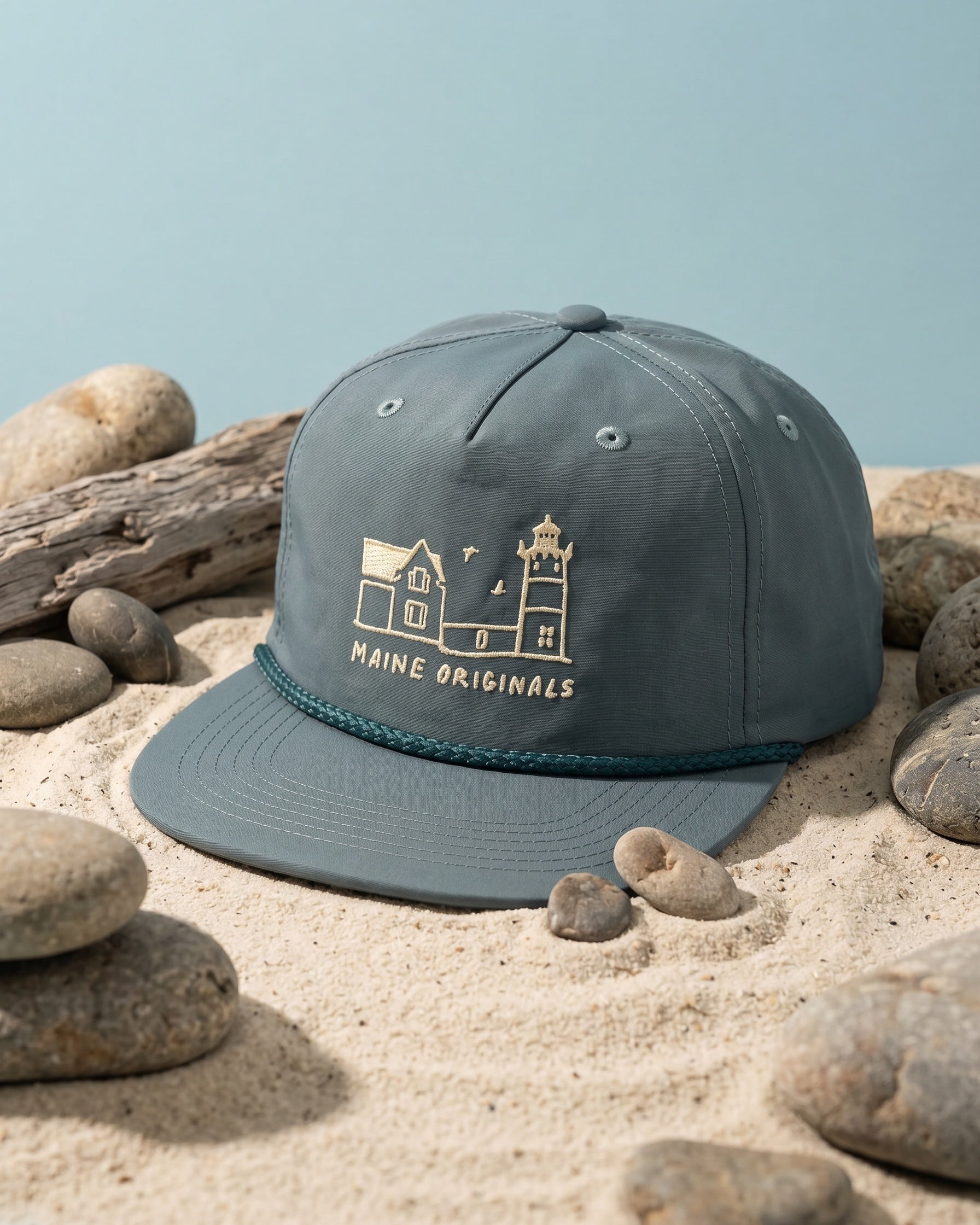 Nylon Blue Hat - Nubble Lighthouse