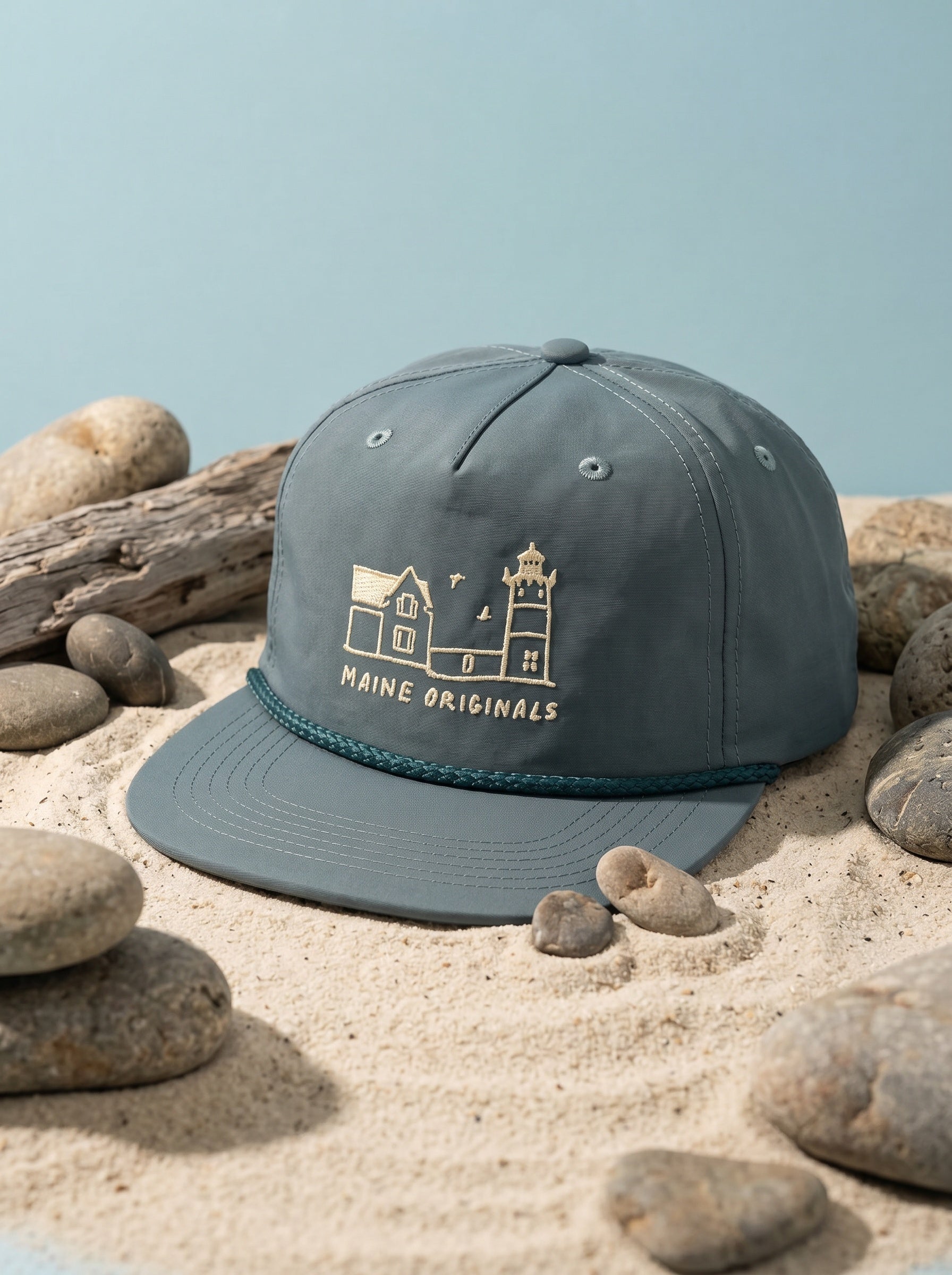 Nylon Blue Hat - Nubble Lighthouse