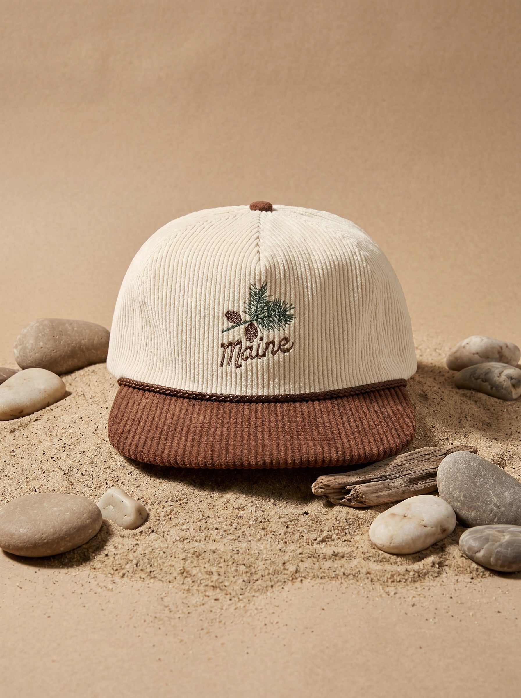Cord Hat - Maine Pine Cone