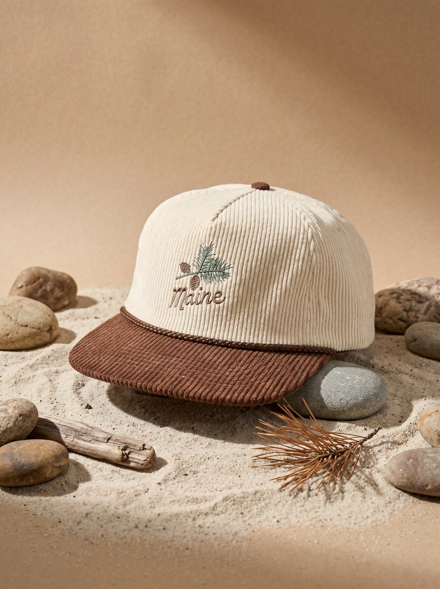 Cord Hat - Maine Pine Cone