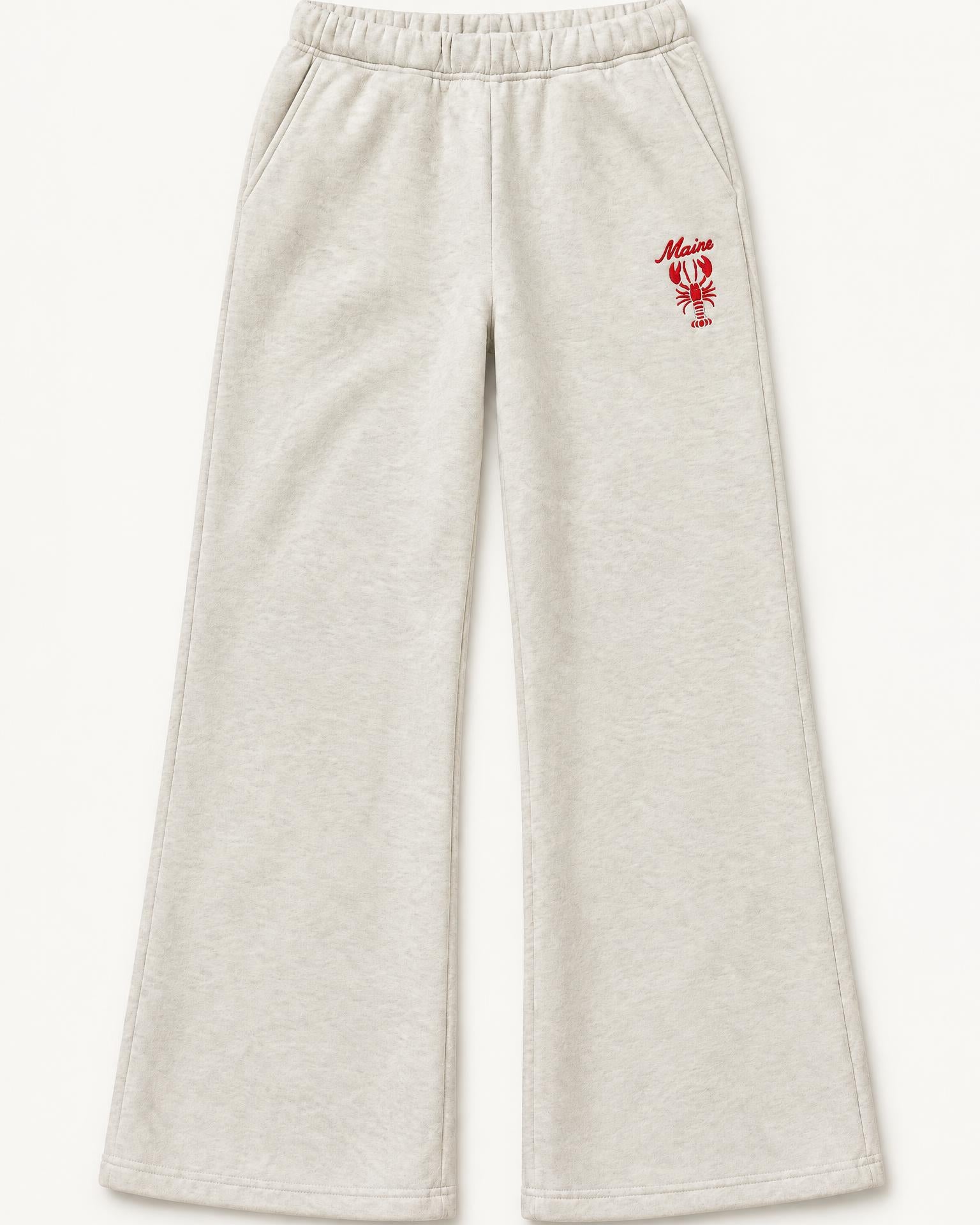 Wide Leg Lounge Pants - Maine Lobster