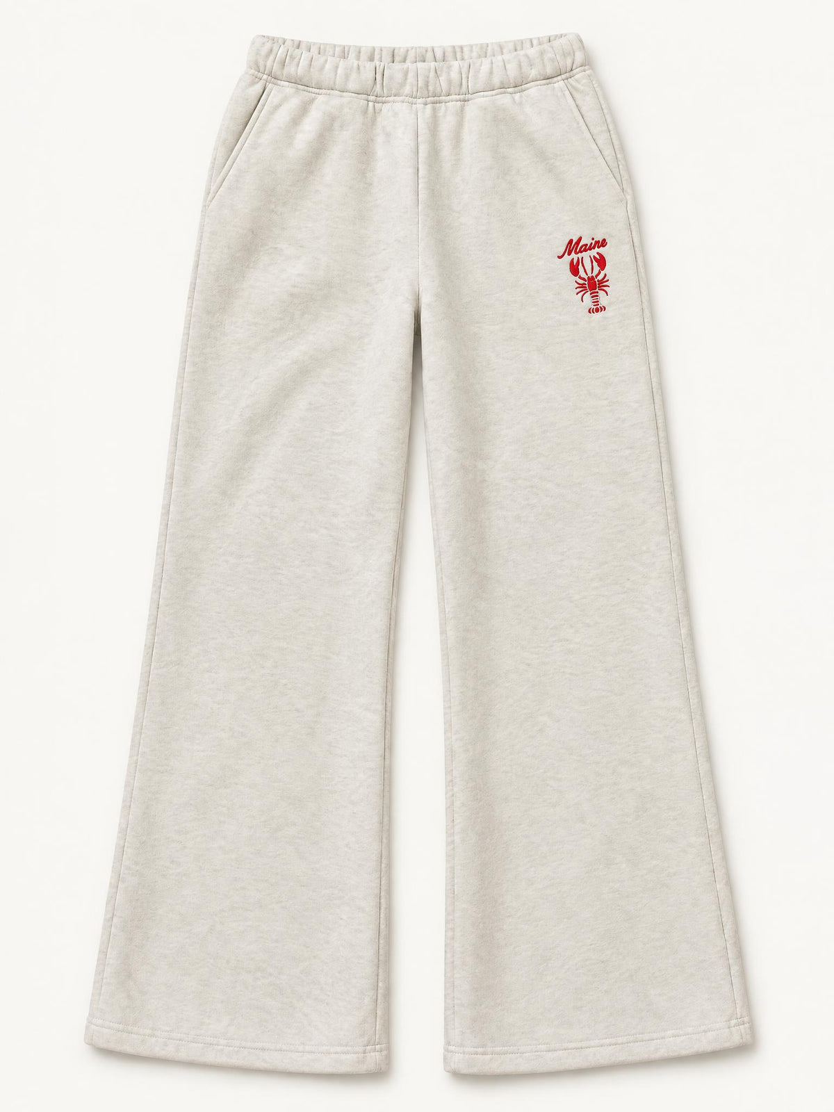 Wide Leg Lounge Pants - Maine Lobster