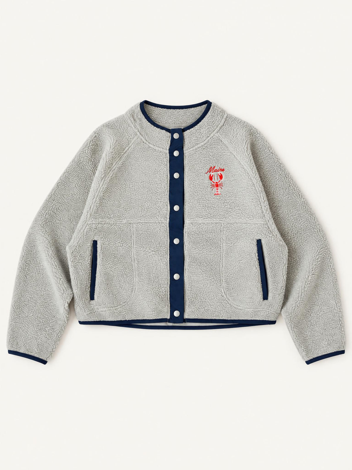 Button Up Sherpa - Maine Lobster