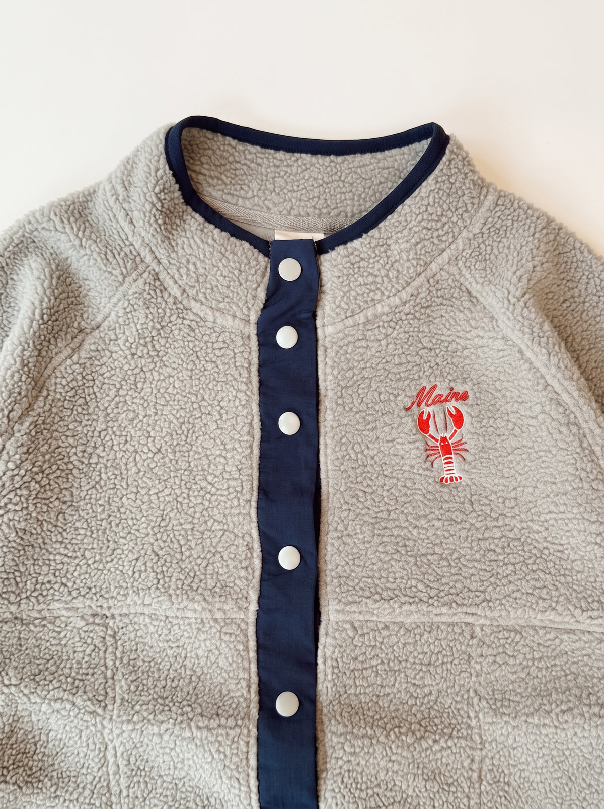 Button Up Sherpa - Maine Lobster