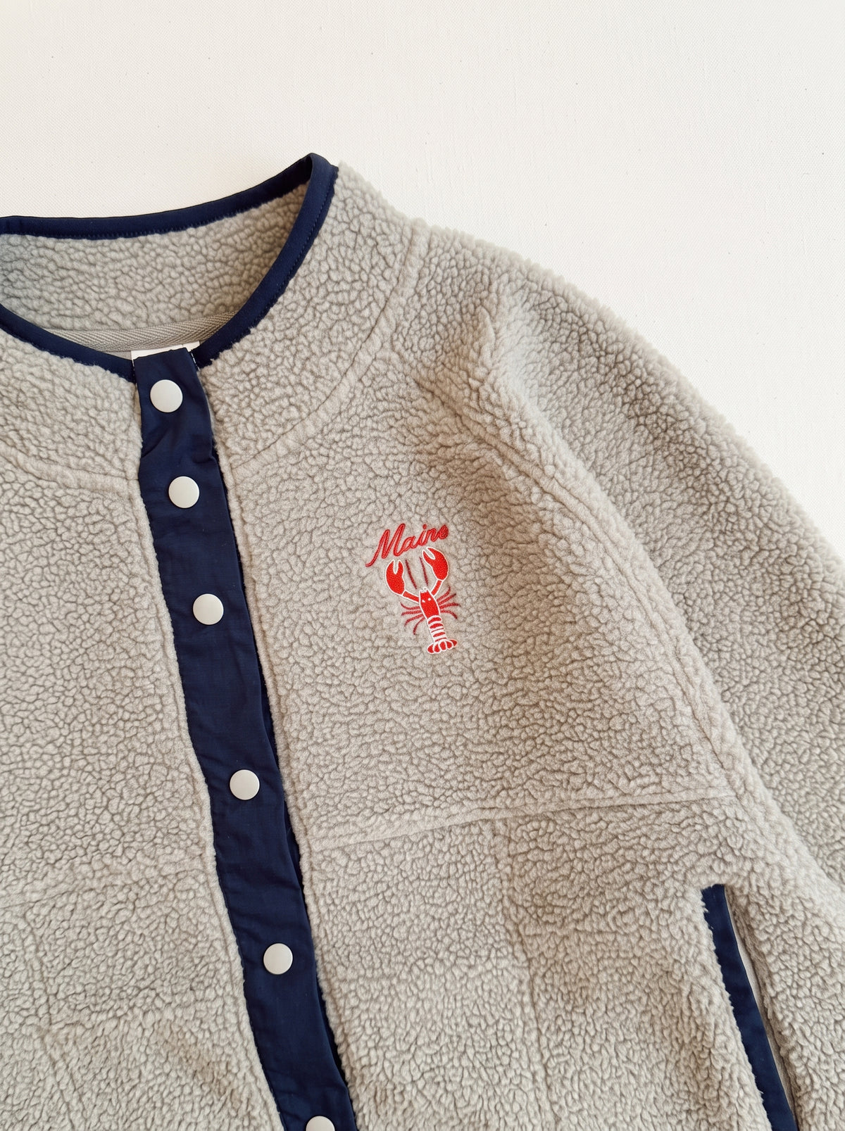 Button Up Sherpa - Maine Lobster